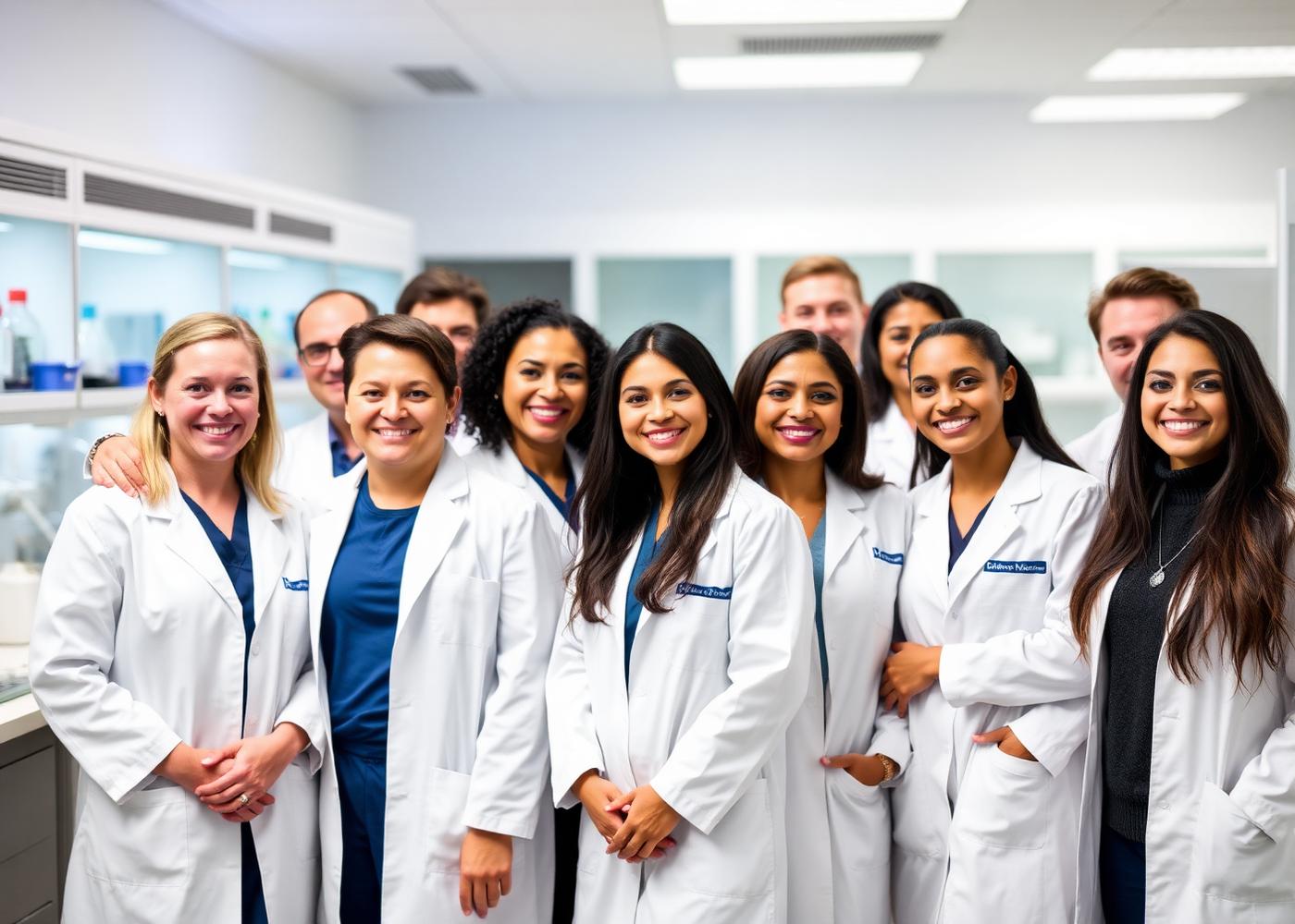 Equipe qualificada da Premium Lab Análises