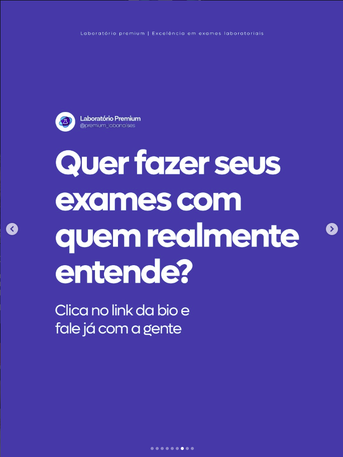 Faça seus exames com quem realmente entende